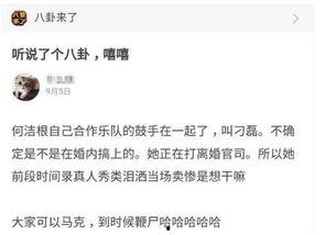 何子铭最新爆料消息,揭秘娱乐圈惊人内幕